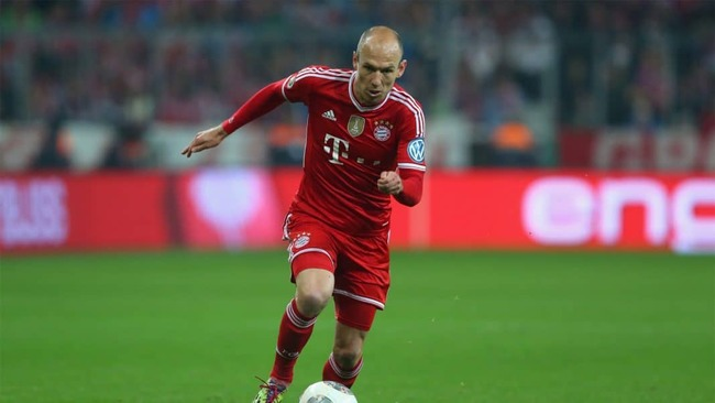 Arjen Robben - cầu thủ có khả năng dứt điểm chính xác, hiệu quả