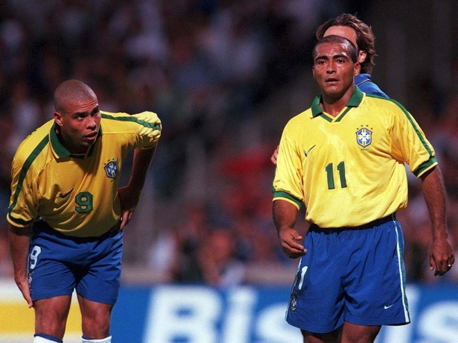 Romario trong màu áo đội tuyển Brazil